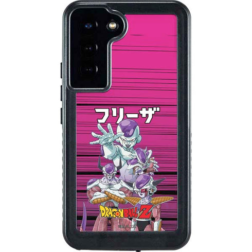 Dragon Ball Z Frieza Evolution Galaxy S24 Plus Waterproof Case